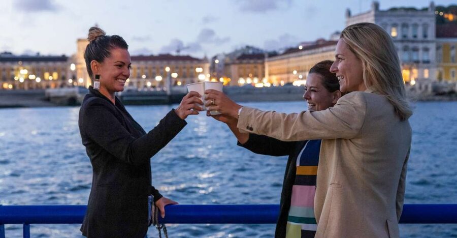 Lisbon: Sunset Cruise with Live DJ and Drinks - Drinks, seating, and the small-boat tradeoff