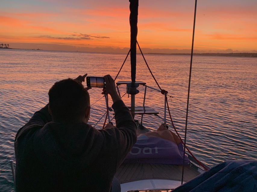 Lisbon: Sunset Sailing Cruise with Wine - Price and value at $64
