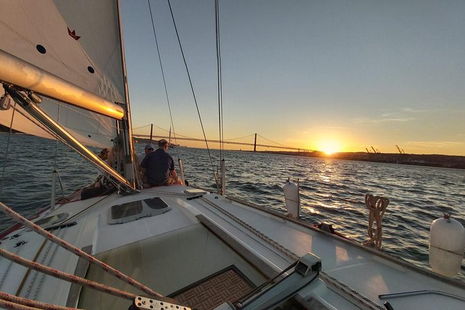 Lisbon: Sunset Sailing with Portuguese Wine and History - Belém Tower from the Tagus