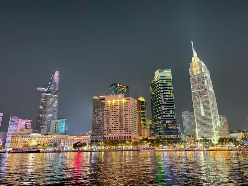 Lively Saigon River Sightseeing Cruise + Guided Walking Tour - What you see in 45 minutes on the Saigon River