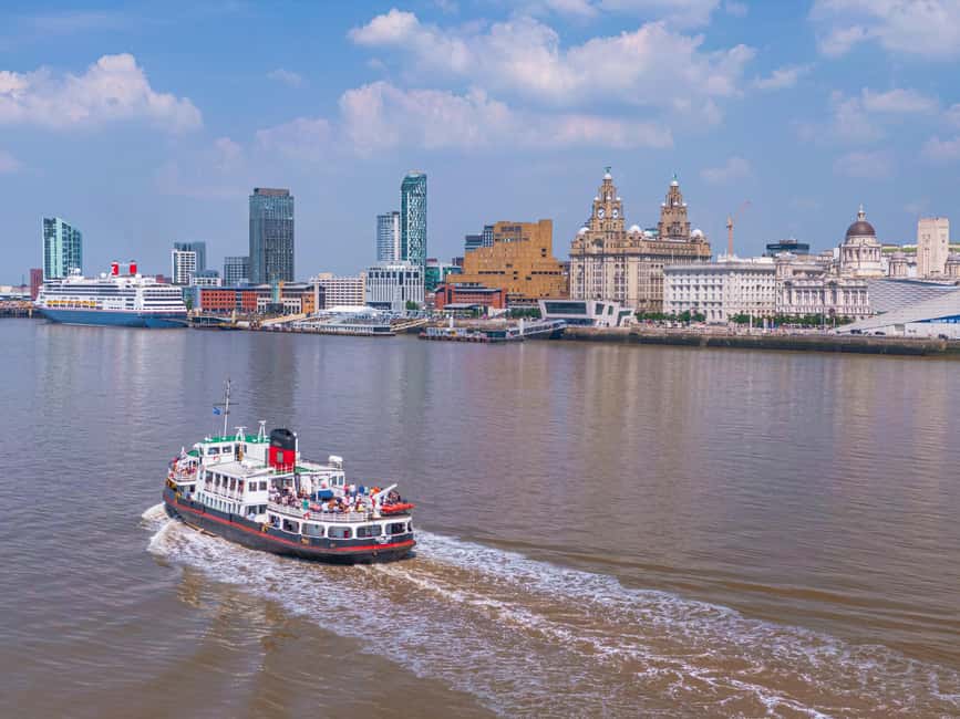 Liverpool: Sightseeing River Cruise on the Mersey River - The main 50-minute river route