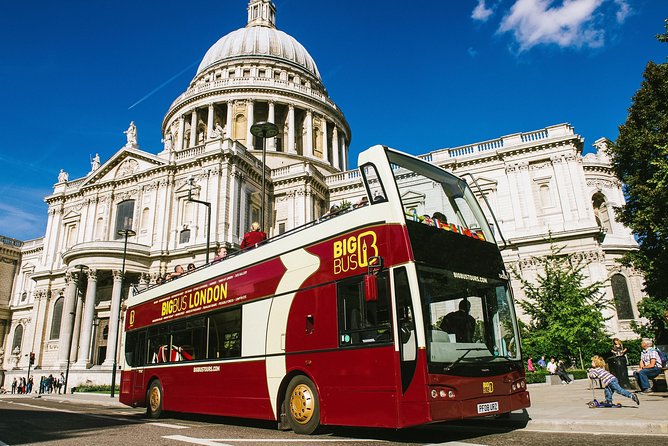 London Big Bus Hop-On Hop-Off Tour with Optional River Cruise - Covent Garden to the Tower: London’s historic center