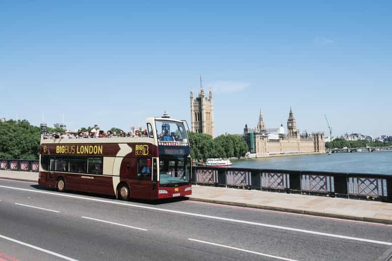 London: Big Bus Hop-on, Hop-off with Optional River Cruise - Red Route: the best introduction to central London