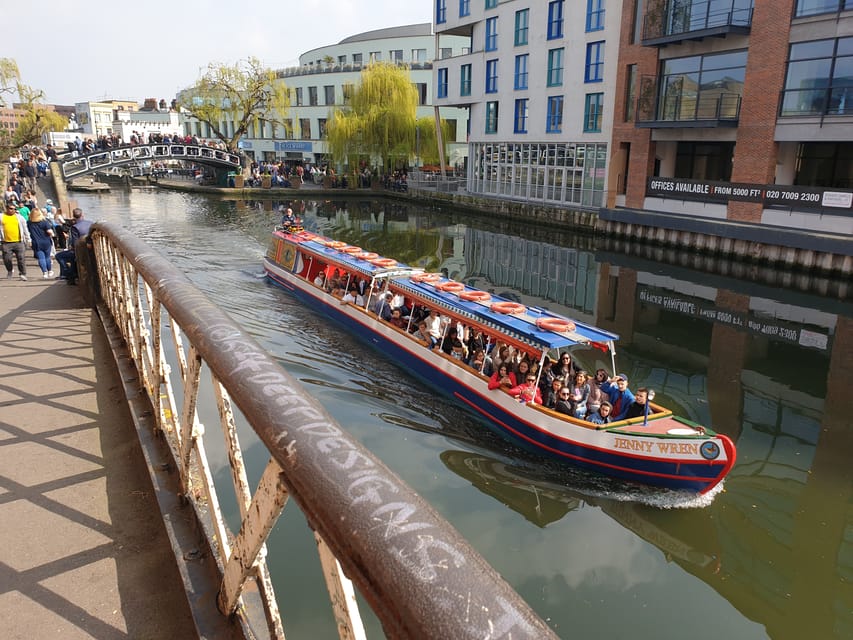 London: Canal Boat Ride on Camden Lock - Watching Hampstead Road Lock at work