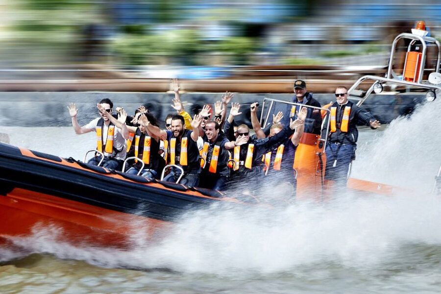 London: Speedboat Tour Through Heart of the City - Passing London Bridge, HMS Belfast, and the Tower of London