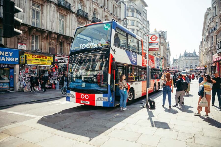 London: Tootbus Hop-on Hop-off (Optional River Cruise) - Yellow and Blue routes: London’s main sights