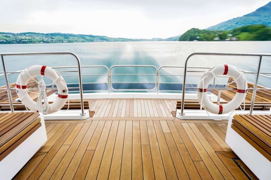 Lucerne: 1-Hour Cruise on Panoramic Yacht - The water terrace and the best places to sit