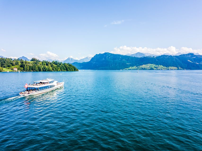 Lucerne: 1-Hour Cruise on Panoramic Yacht - Views toward Bürgenstock and the Richard Wagner Museum