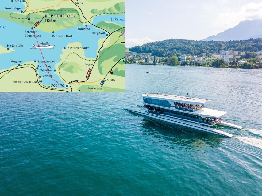 Lucerne: Round-Trip Catamaran Cruise on Lake Lucerne - Is one hour enough?