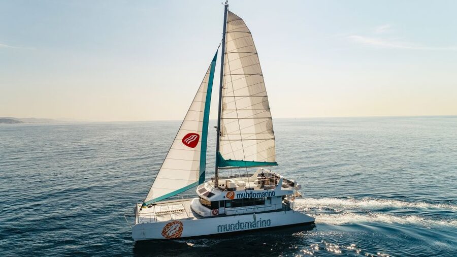 Malaga: Catamaran Sailing Cruise with Swimming & Optional DJ - What you see from the water