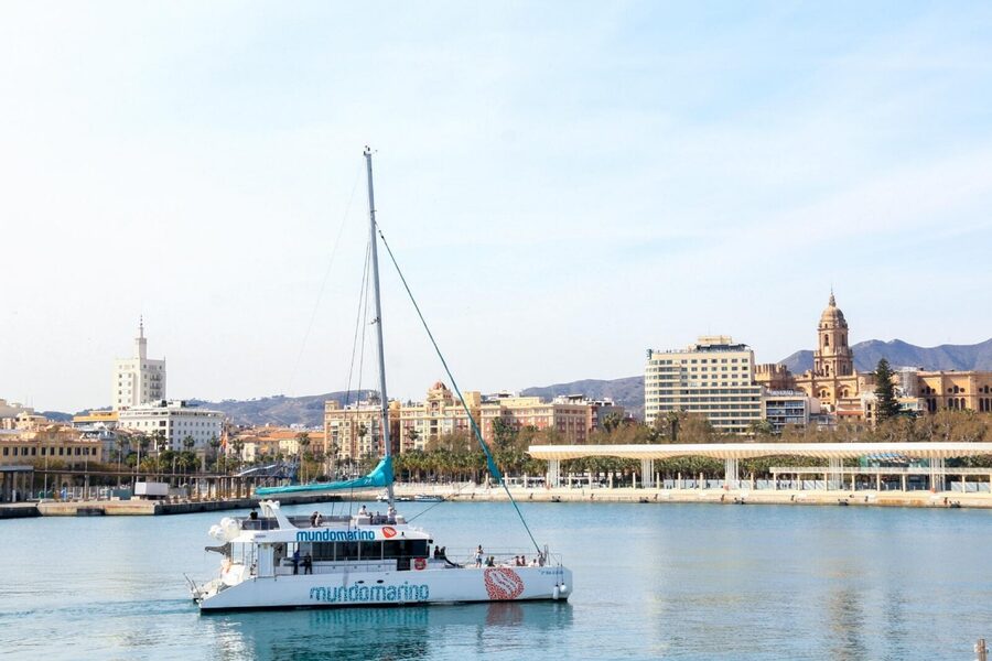 Malaga: Catamaran Sailing Trip with Sunset Option - Watching the sun drop behind the mountains