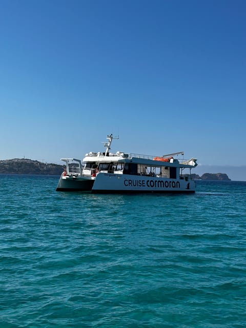Mallorca: 2-Hour Coastline & Malgrat Islands Catamaran Tour - A short cruise with one very good reason to get wet