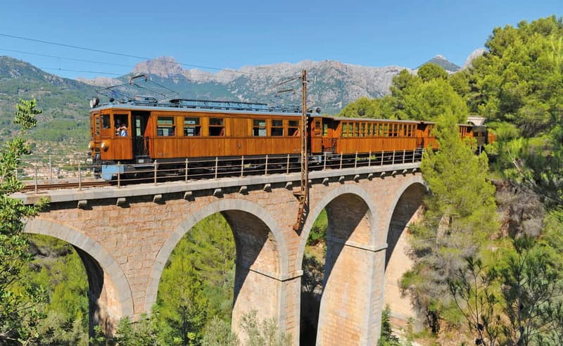 Mallorca: Full-Day Island Tour by Train, Tram, and Boat - Pickup from Palma and the southern resorts