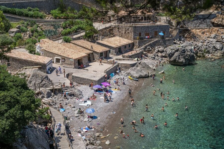 Mallorca: Island Tour with Boat, Tram & Train from the South - Lluc and the climb into the Tramuntana mountains
