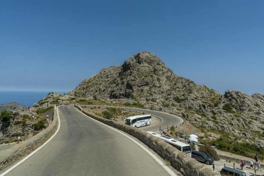 Mallorca: Island Tour with Boat, Tram & Train from the South - The boat along Mallorca’s northwest coast
