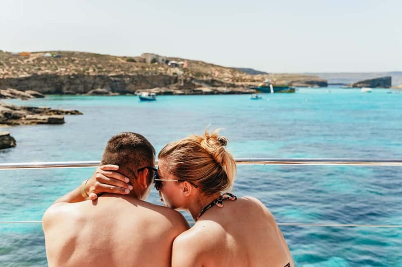 Malta: Blue Lagoon, Beaches & Bays Trip by Catamaran - Music, cocktails, and the right kind of boat atmosphere