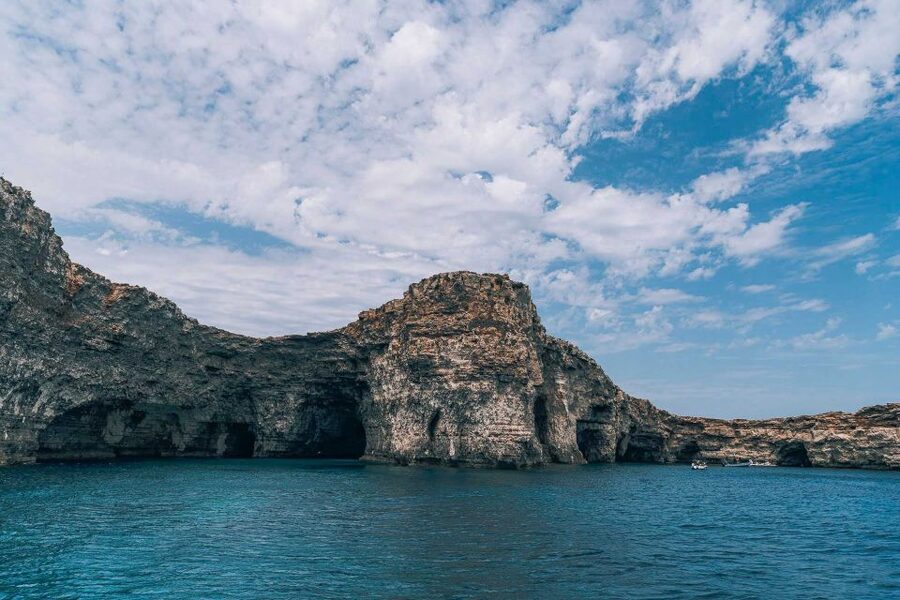 Malta: Comino Blue Lagoon Boat Tour, Sea Caves & Swim Stops - From Bugibba Jetty to Malta’s northern coast