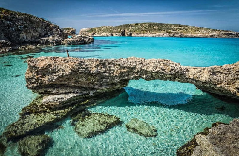 Malta: Comino, Gozo, Blue & Crystal Lagoon, and Caves Cruise - Crystal Lagoon: the better swimming stop for some people