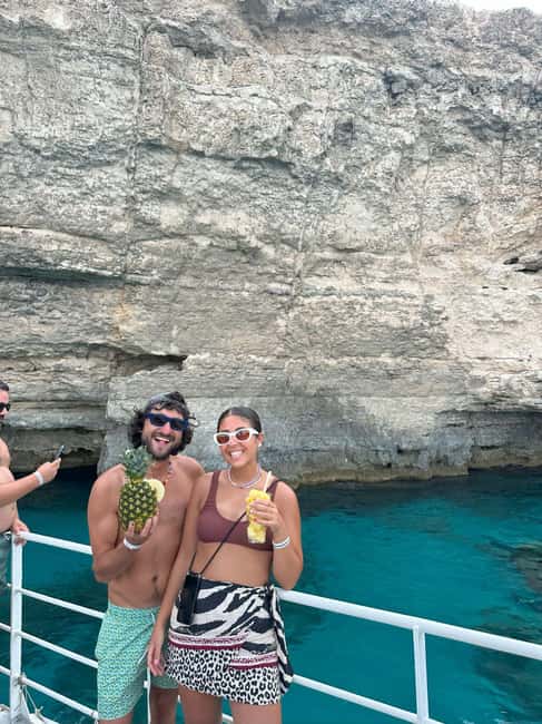 Malta: Gozo, Comino & Blue Lagoon Cruise - swim & sightsee - The Blue Lagoon: swim from the boat or go ashore