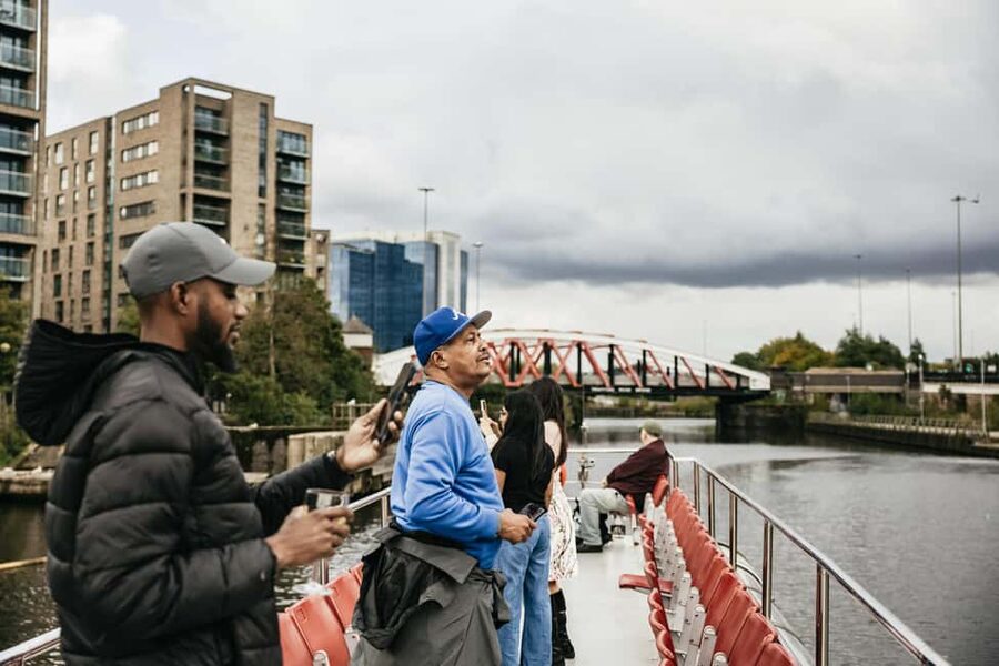 Manchester: Canal & River Cruise - Stephenson’s bridge meets the Ordsall Chord