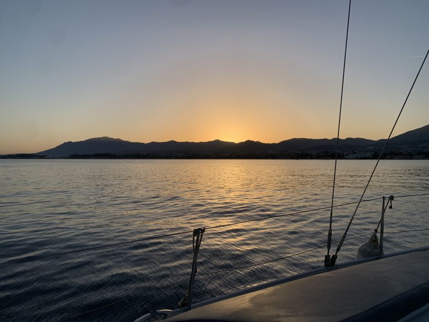 Marbella: Sunset Sailing Trip with Drinks and Snacks - Drinks, snacks, and the pace on board