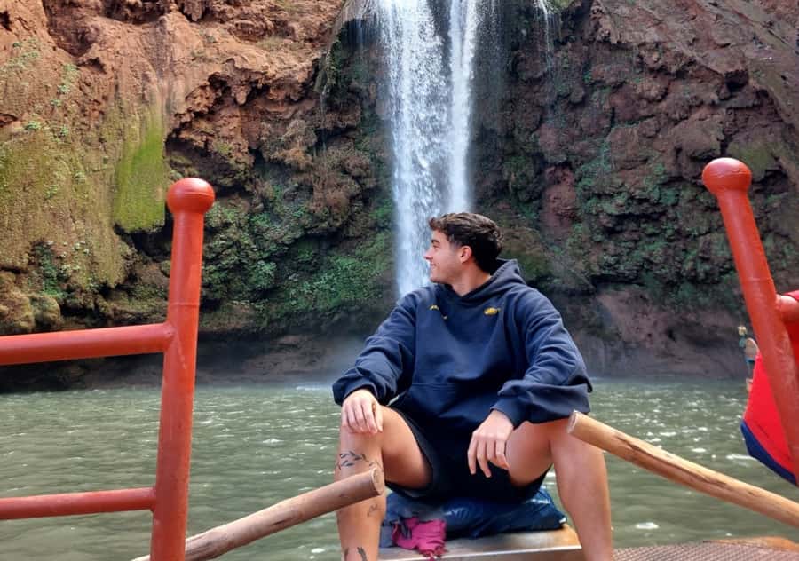 Marrakech: Day Tour to Ouzoud Waterfalls with Boat Trip - Meeting the Barbary macaques