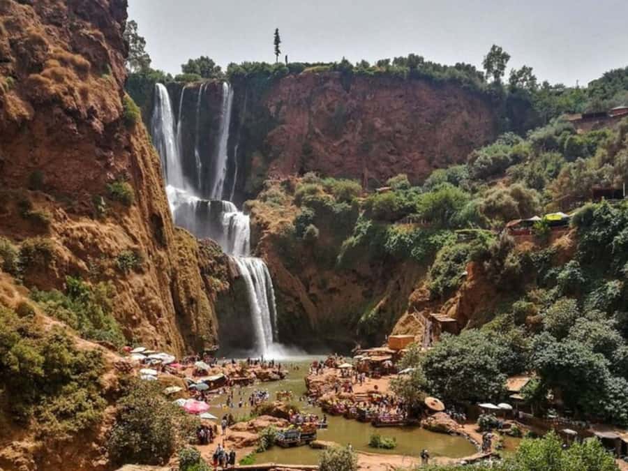 Marrakesh: Ouzoud Waterfalls Trip with Hike & Boat Option - The early Marrakech pickup and long road north