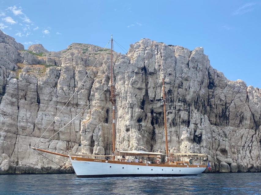 Marseille: Calanques Sailing Day Trip with Lunch and Wine - A buffet lunch made for a long day at sea