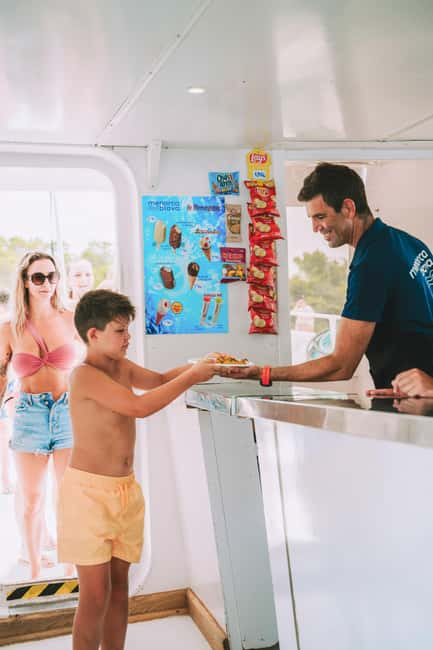 Menorca: Coves and Beaches Boat Trip w/ optional Paella - Son Saura and the walk toward Es Talaier