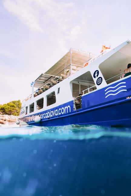Menorca: Coves and Beaches Boat Trip w/ optional Paella - Cala Turqueta, swimming, and snorkelling