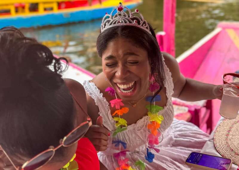 Mexico City: Xochimilco Boat Party with Unlimited Drinks - The canal ride and the chinampas