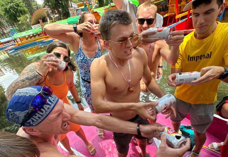 Mexico City: Xochimilco Boat Party with Unlimited Drinks - Games, music, and the social side of the trip