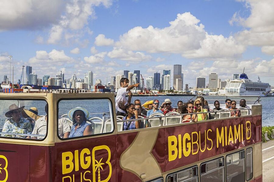 Miami: Everglades Experience, Bay Cruise & Open-Top Bus Tour - Biscayne Bay and Millionaire’s Row