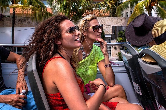 Miami: Hop-on Hop-off Tour + Cruise & Free 1-Hour Bike Rental - Stops 2 and 3: South Beach and Soundscape Park