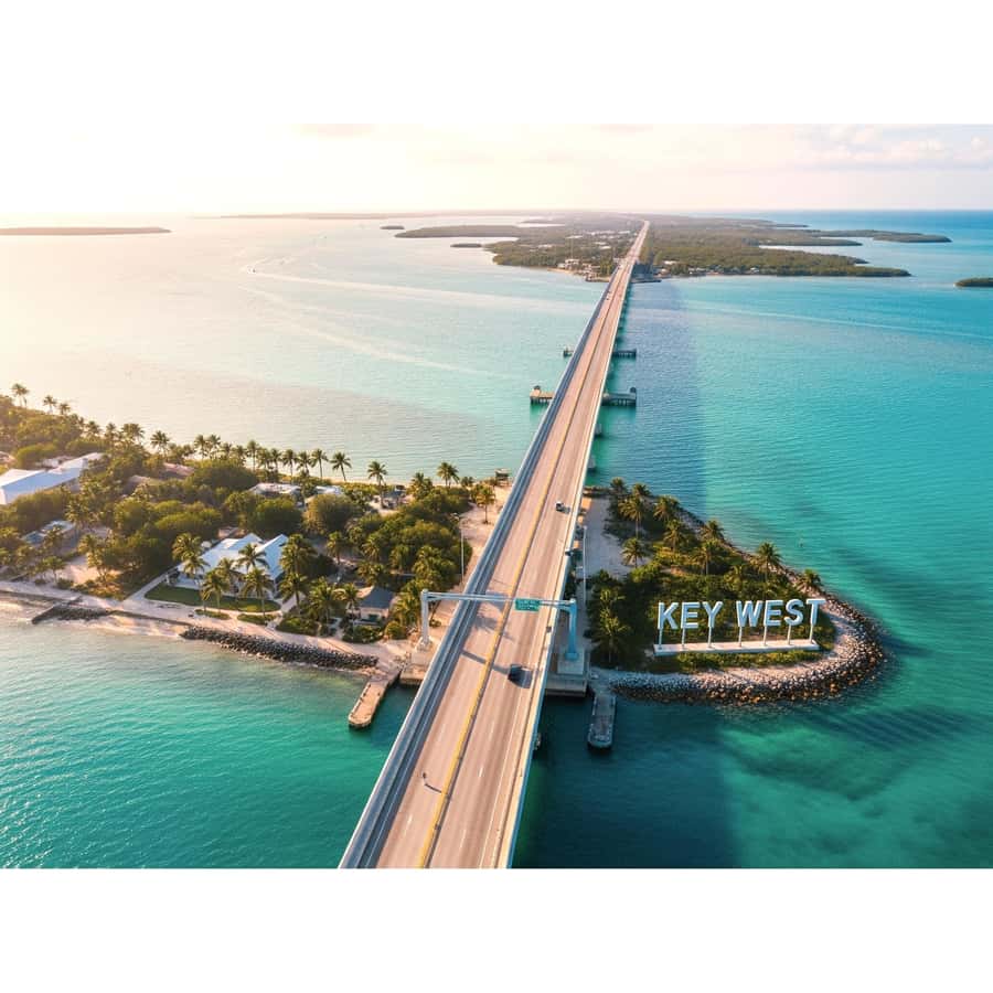 Miami: Key West Dolphin Watch or Snorkel Boat with pickup - The long road from Miami to Key West