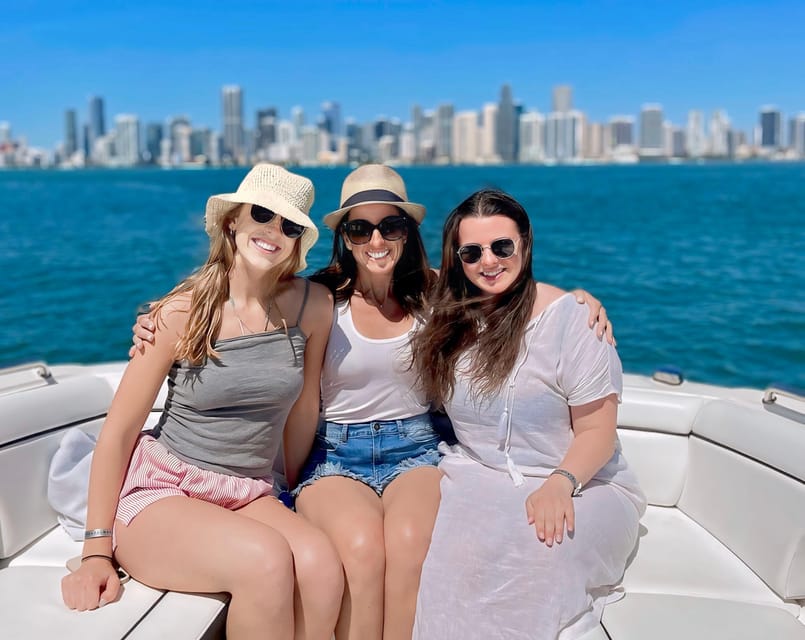 Miami: Private Boat Charter Guided and Tailored Experience - What the boat provides for a comfortable outing