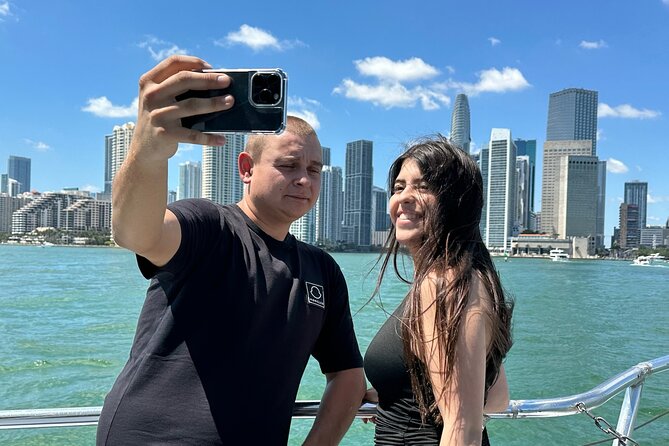 Miami Skyline Boat Cruise Past Millionaire's Homes Optional Stop - Seating, sound, food, and comfort onboard