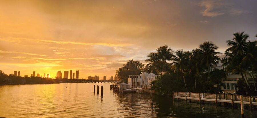Miami Skyline Sightseeing Cruise and Millionaire Mansions - Venetian Islands and San Marco Island