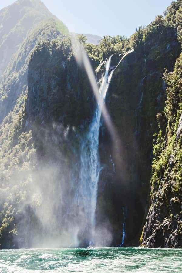 Milford Sound: 2-Hour Small Boat Scenic Cruise - Lady Bowen Falls and Stirling Falls