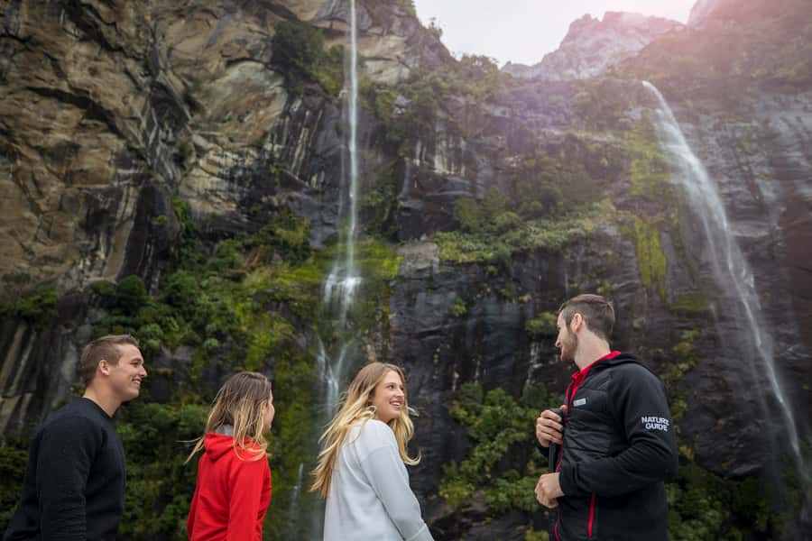 Milford Sound: Nature Cruise - Grand Views & Optional Lunch - Bowen Falls and Mitre Peak set the scale