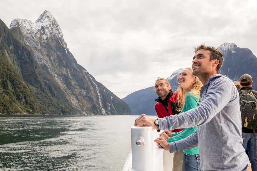 Milford Sound: Nature Cruise - Grand Views & Optional Lunch - Stirling Falls is the closest and wettest stop