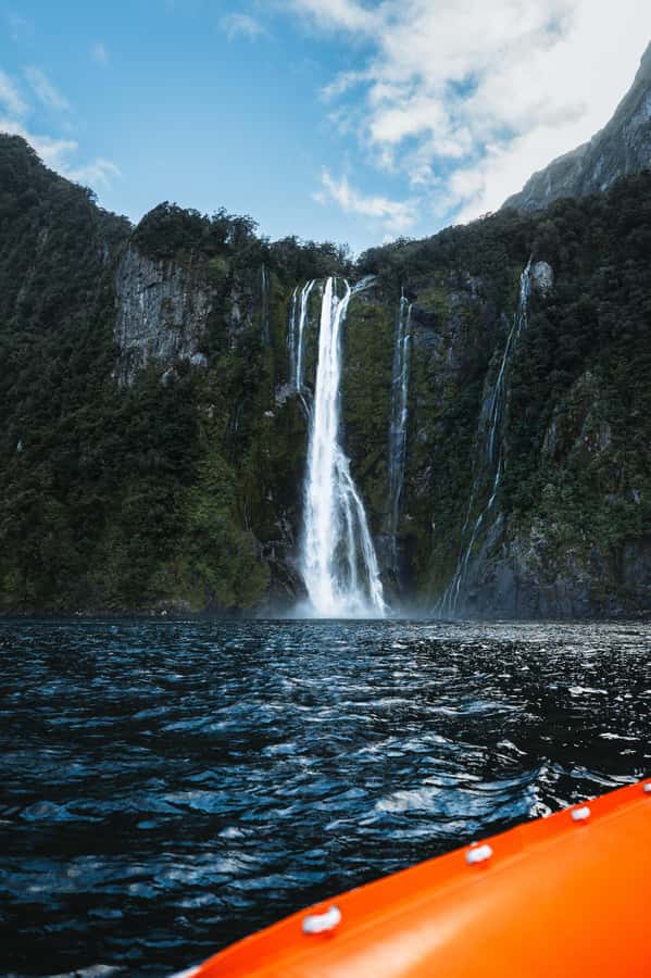Milford Sound: Nature Cruise on a Modern Catamaran - The long approach from Queenstown or Te Anau