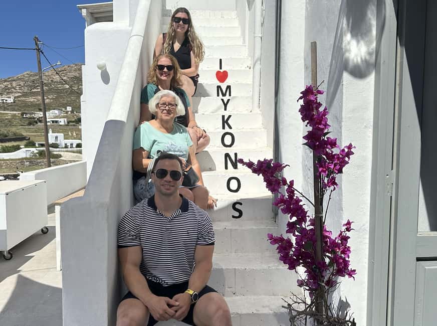 Mykonos: Small Group Tour for Cruise Passengers —Port Pickup - Guide quality shapes the whole experience