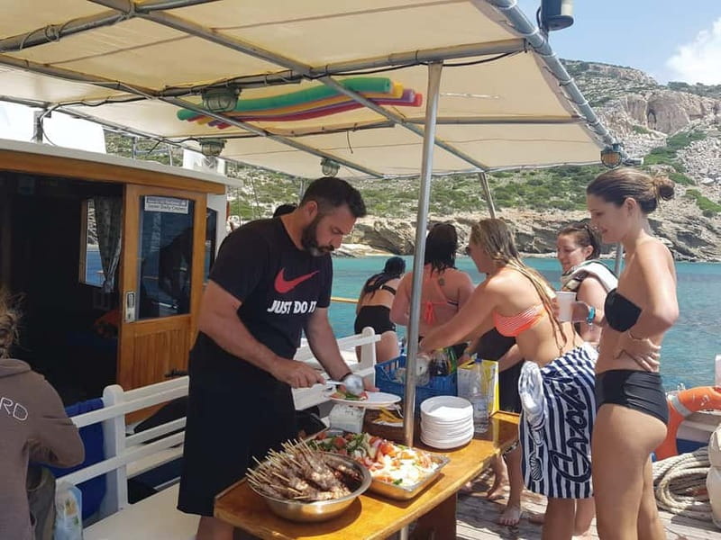Naxos: Rina Cave-Koufonisi Cruise & Rina Cave Swim with BBQ - Key points at a glance