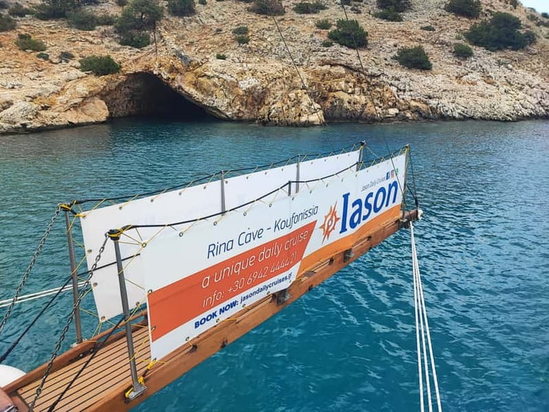 Naxos: Rina Cave-Koufonisi Cruise & Rina Cave Swim with BBQ - How crowded is the IASON boat?