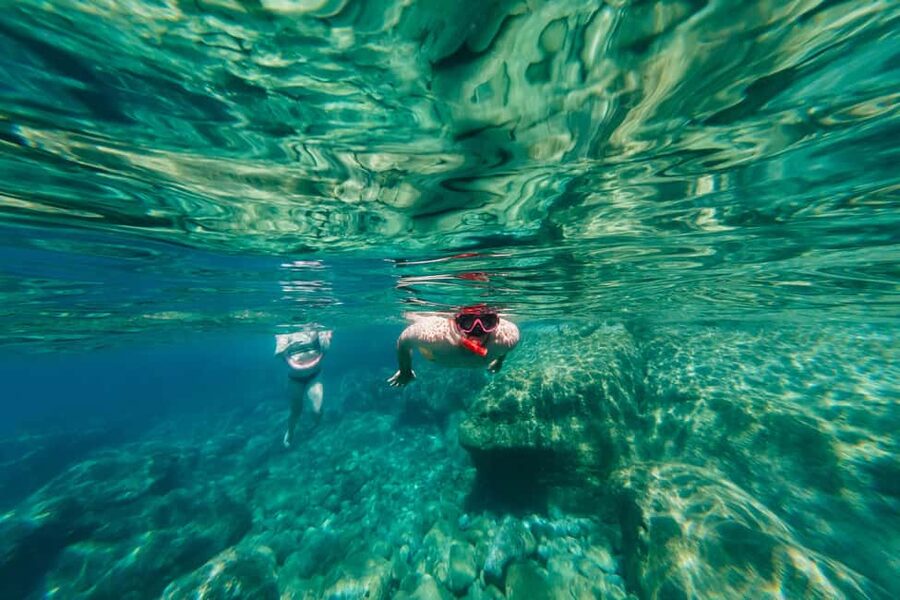 Naxos: Sailing Cruise with Lunch & Drinks - Greek lunch, bruschetta, fruit, and drinks