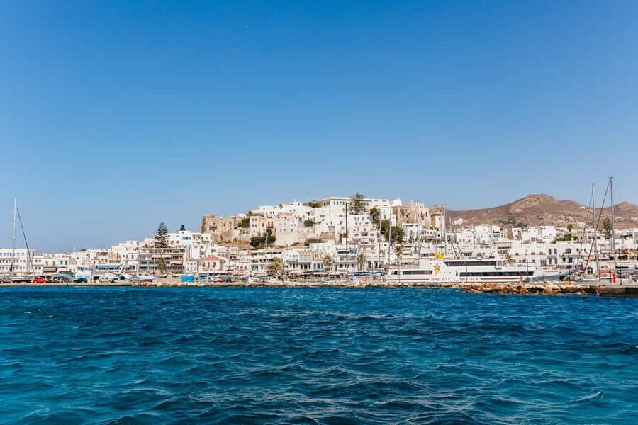 Naxos: Sailing Cruise with Lunch & Drinks - The six-hour route: three stops, swimming, and open water