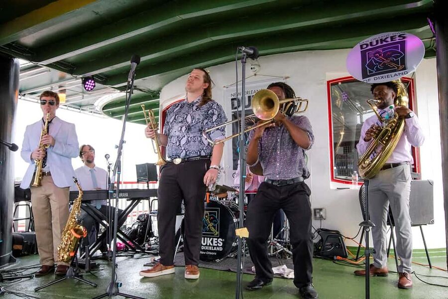 New Orleans: Evening Steamboat Jazz Cruise + Optional Dinner - Starting the Evening at the Riverboat Landing