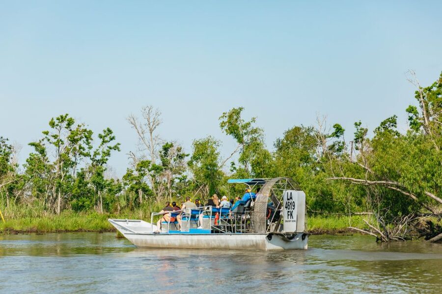 New Orleans: High Speed 9 Passenger Airboat Tour - From the French Quarter to Jean Lafitte’s wetlands