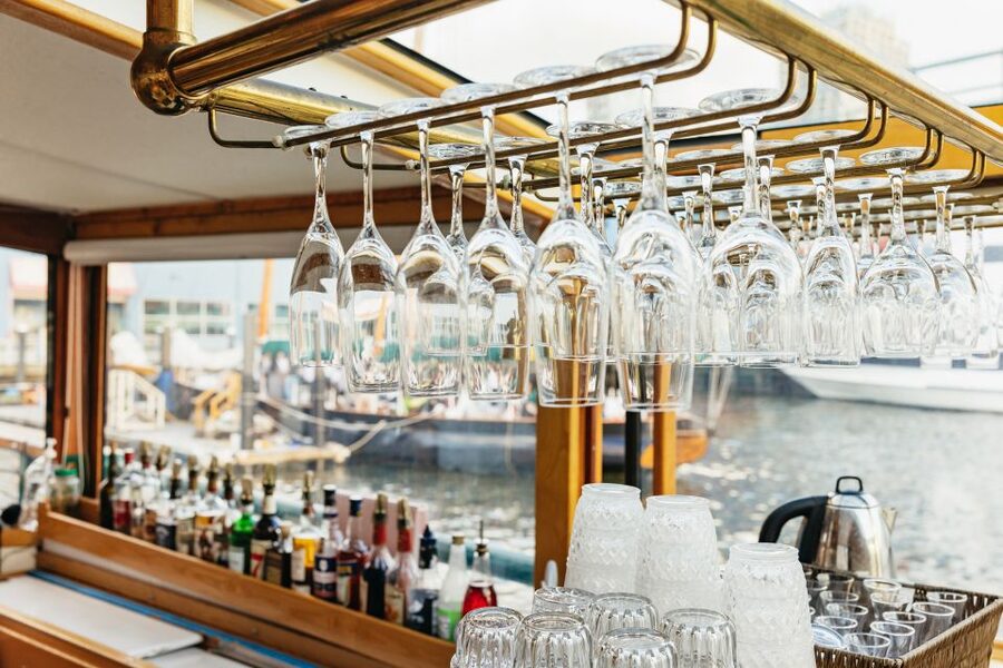 New York City: Sunset Yacht Cruise - Ellis Island, Brooklyn Bridge, and the city after dark